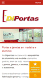 Mobile Screenshot of diportas.com.br