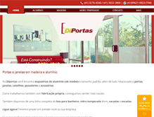 Tablet Screenshot of diportas.com.br
